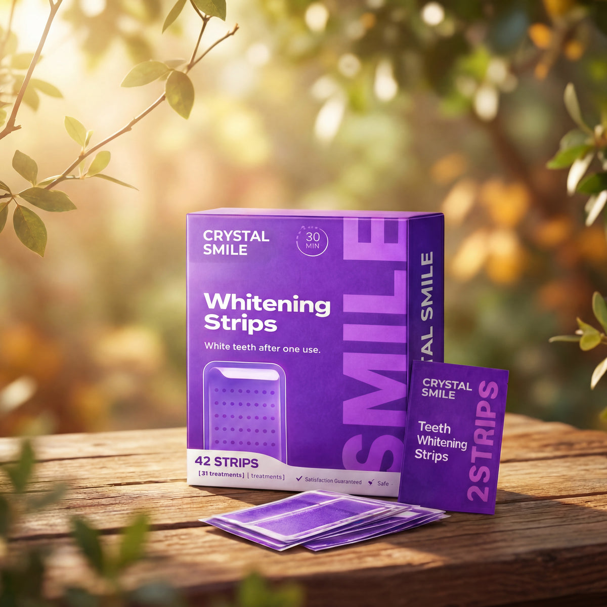 Crystal Smile Whitening Stripes